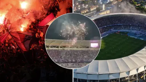 Niño de 10 años resulta herido por esquirlas de fuegos artificiales en el duelo de Concepción vs Cobreloa