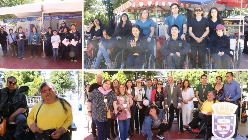 Más de 50 emprendedores participaron en la décima Feria Inclusiva en Los Ángeles