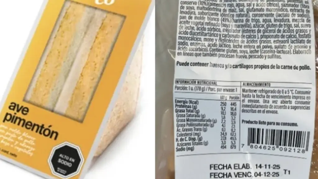 Emiten alerta sanitaria por bacteria encontrada en sándwiches de ave pimentón en servicentro de Ñuble, Minsal