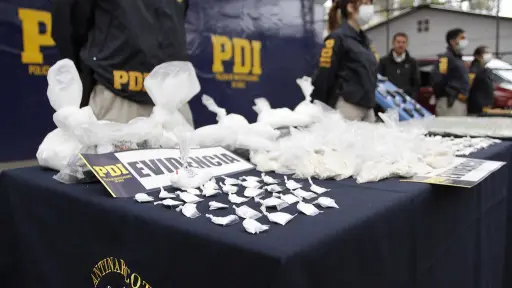 Delitos ligados a drogas y armas crecieron en la región del Biobío entre enero y septiembre