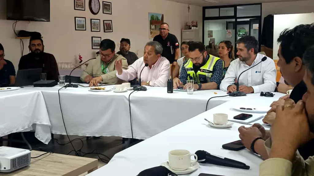 Cogrid comunal Laja liderado por el alcalde Vladimir Fica Toledo. / Municipalidad de Laja