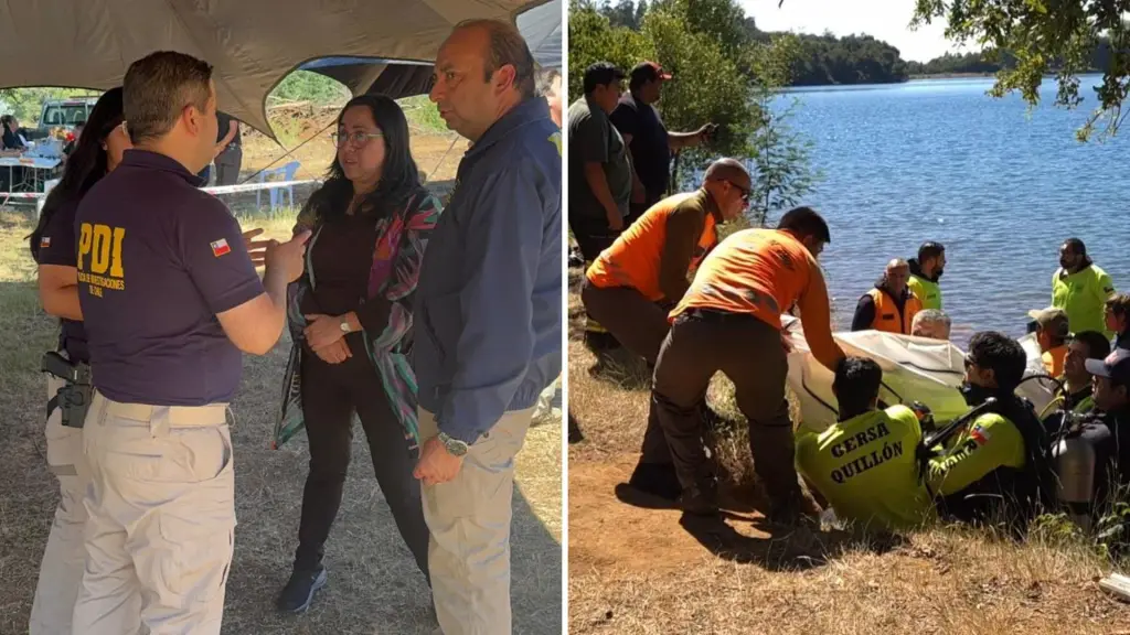 Recuperan los cuerpos de un menor de 12 años y una mujer desde un embalse de Coihueco, Fiscalía de Ñuble