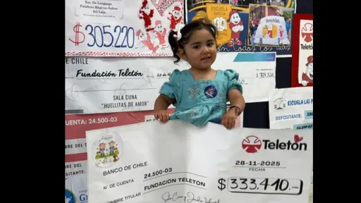 Jardín Infantil Mi Linda Granja contribuye a la Teletón con aporte voluntario