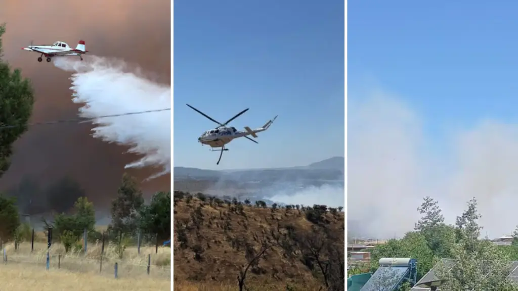 Incendio forestal en Limache arrasa 70 hectáreas y obliga a evacuaciones en dos sectores, La Tribuna