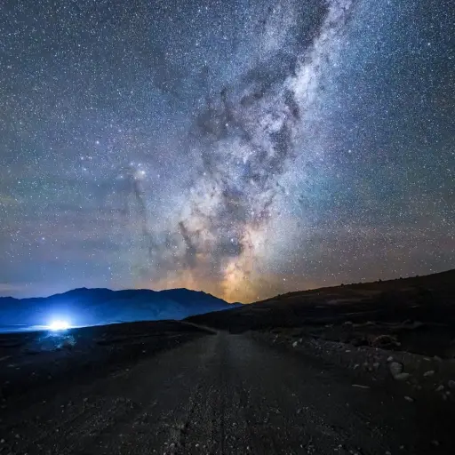 Parte importante de su obra nocturna se debe a las cualidades excepcionales del cielo cordillerano. / Rodrigo Friz