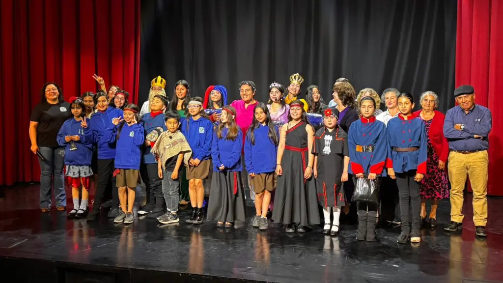 Papa Frita Mapuche: recrean su origen con obra de teatro en Nacimiento, Cedida