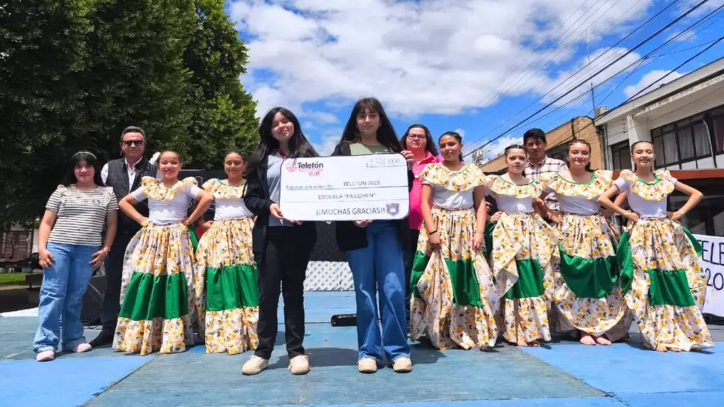 Teletón 2025 en Mulchén superó la meta