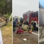 Dos pasajeros eyectados y un vehículo volcado dejó accidente de tránsito en Quilaco, La Tribuna