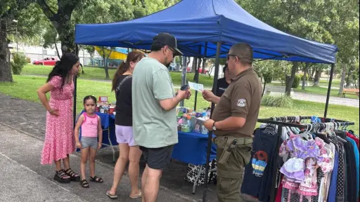 Con campaña preventiva, Carabineros refuerza el llamado a evitar incendios forestales en Antuco