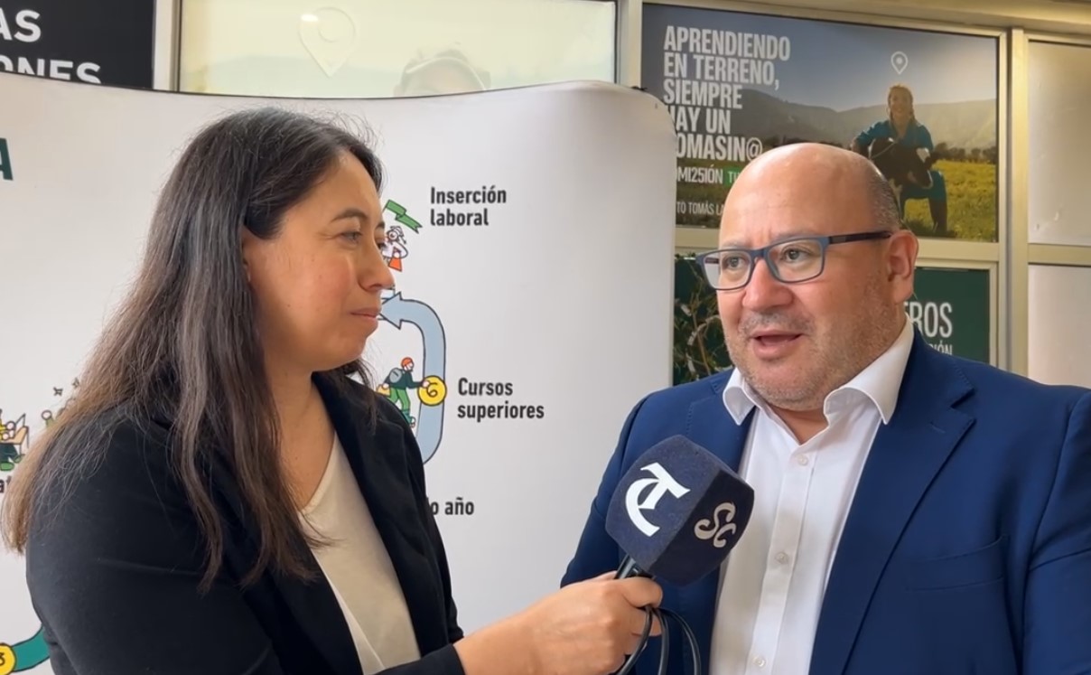 el gerente general de Empresa Periodística Biobío, Guido Rodríguez, destacó el sentido del premio para el medio. / Diario La Tribuna