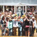 El santuario se transformó en un punto de encuentro donde se cruzaron testimonios, promesas y agradecimientos., @DPRBiobio