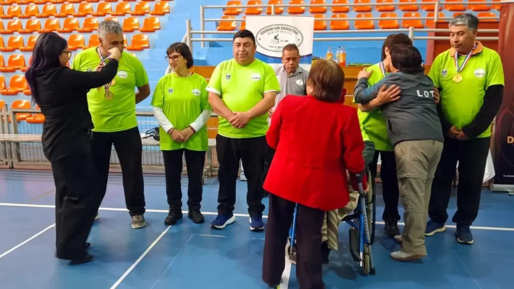 Antuco vuelve con primer lugar de torneo de boccias en la comuna de Lota , Municipalidad Antuco