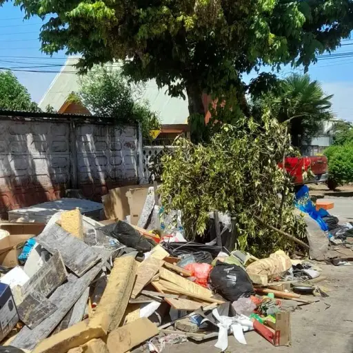 Punto crítico se ubica entre los pasajes cercanos a Santiago Bueras, Galvarino y Bombero Río Seco. / Cedida