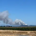 Incendio en Licura