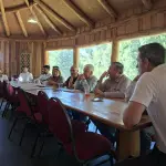 Reunión con alcaldes de las comunas cordilleranas, cedida