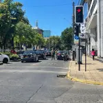 Fiscalización a vehículos en centro de Los Ángeles, La Tribuna