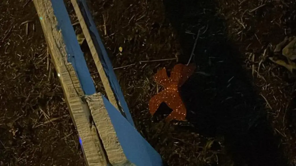 Daños en decoración navideña en Villa Mercedes (2) | ong_llavedesolnodo