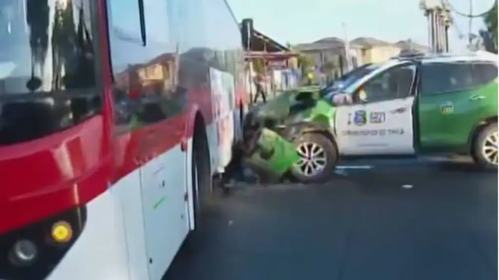 Accidente en Pudahuel, Imagen: 24 Horas | Información: ADN Radio