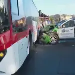 Accidente en Pudahuel, Imagen: 24 Horas | Información: ADN Radio