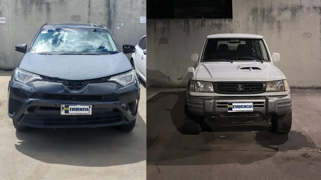 Vehículos recuperados por detectives de la PDI, PDI Araucanía