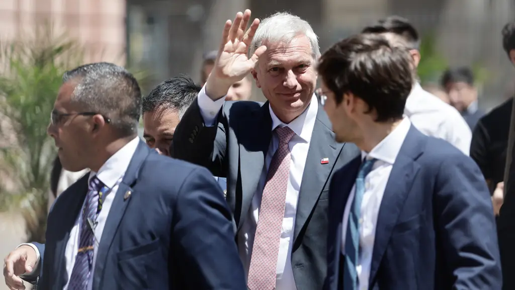 El presidente electo José Antonio Kast participó de forma telemática durante cerca de 40 minutos en el primer cónclave regional realizado el pasado sábado en Concepción., EFE