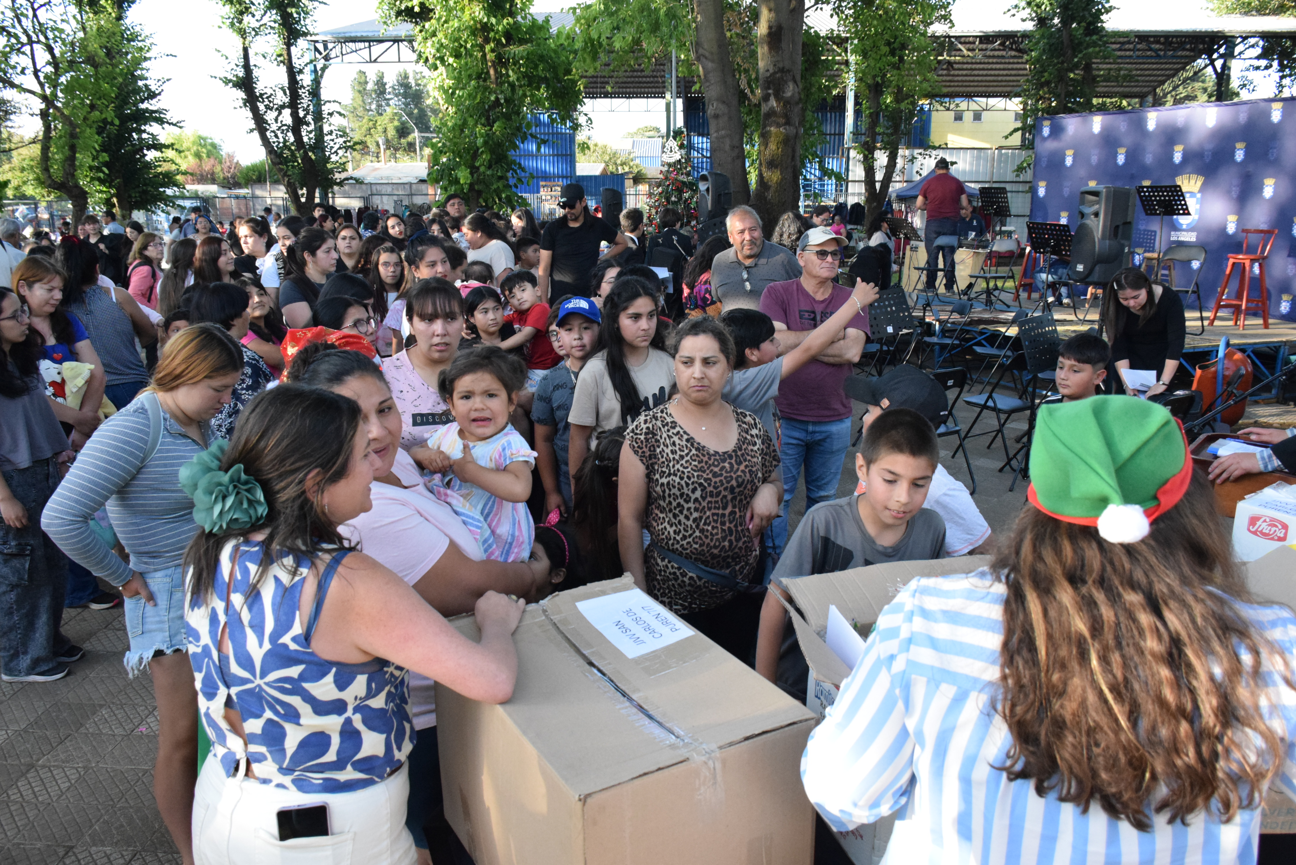 Navidad en Territorios Municipalidad de Los Ángeles. / Diario La Tribuna