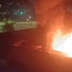 Incendio en cité de Santiago destruyó 4 casas y dejó 50 damnificados, Agencia Uno