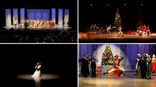 Ballet Municipal de Los Ángeles presentó El Cascanueces por segundo año consecutivo en Teatro Biobío