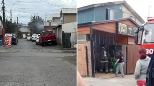 Bomberos controlan principio de incendio en vivienda de Nacimiento