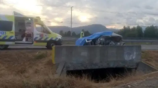 Conductor ebrio provoca muerte de funcionario FACH y su hija en Rengo
