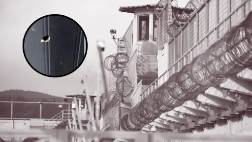 Balacera en cárcel de Concepción deja un herido y múltiples daños