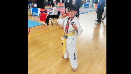 Gustavo Cáceres, la joven promesa dentro de las Artes Marciales que ya ilusiona en Los Ángeles