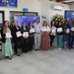 Participantes del programa formativo recibieron sus certificados durante la jornada de cierre, que marcó el término del proceso desarrollado en la comuna., Municipalidad de Los Ángeles