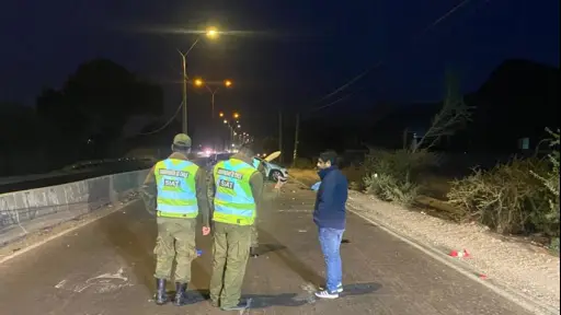 Volcamiento en ruta C-35 deja un fallecido entre Tierra Amarilla y Copiapó