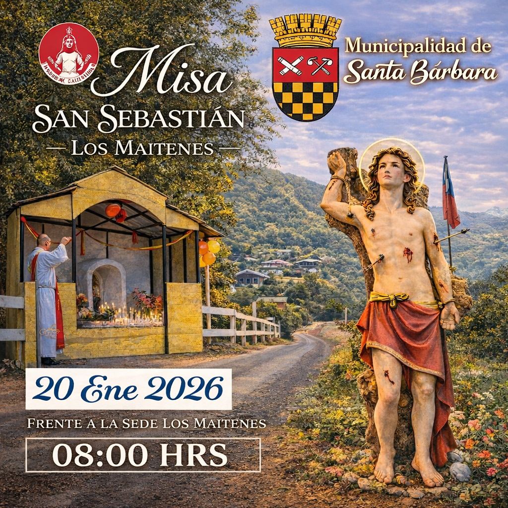 Misa San Sebastián / Municipalidad de Santa Bárbara