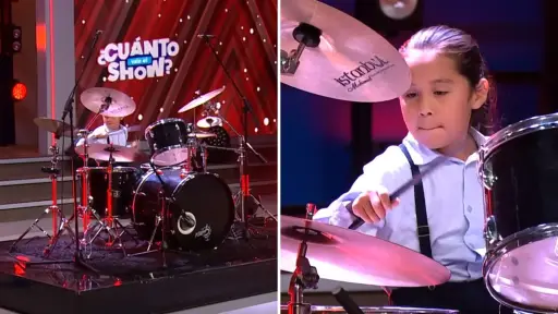 Baterista angelino de ocho años se impuso en Cuánto Vale el Show y avanzó a la final de temporada