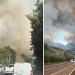 Incendios forestales, La Tribuna