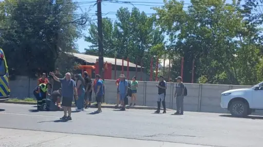 Atropello activa operativo en Nacimiento: víctima en PCR es asistida y trasladada a centro asistencial