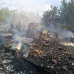 Incendio en Río Pardo, Cedida