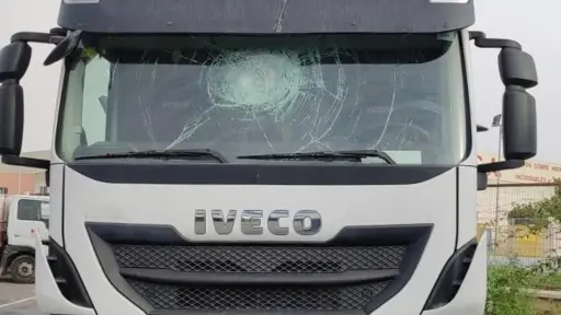 Apedreos a camioneros: Carabineros y FF.AA. coordinan operativos contra bandas de la Ruta 5 Sur