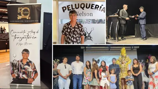 Medio siglo entre tijeras: Nelson Rivera y la constancia en un oficio que se volvió patrimonio angelino