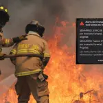 Con la declaración de Alerta Roja, se activó el despliegue de todos los recursos necesarios y disponibles., Edición Diario La Tribuna