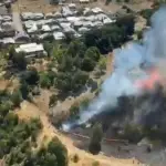 Incendio Cabrero, Cedida