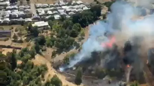 Ahora: Declaran Alerta Roja por incendio forestal en Cabrero