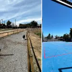Las labores de mantención se ejecutan en distintos sectores de Los Ángeles, abarcando espacios recreativos utilizados diariamente por vecinos y vecinas de la comuna., Municipalidad de Los Ángeles
