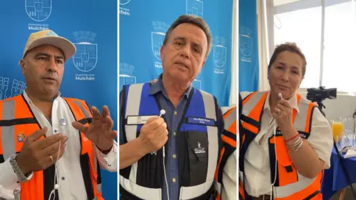 Alcaldes cordilleranos de Biobío coordinan ayuda a comunas afectadas por los incendios forestales