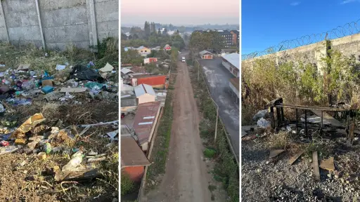 De línea férrea a vertedero: la burocracia que mantiene detenida a la avenida Ferrocarril de Los Ángeles