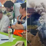 Autoridades nacionales y locales encabezan reunión de emergencia por incendios forestales en Laja, La Tribuna