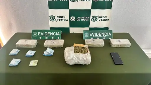 Desarticulan banda dedicada al tráfico de drogas en la provincia de Biobío