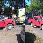 AHORA: Violento accidente de tránsito dejó un vehículo volcado en Los Ángeles, Diario La Tribuna